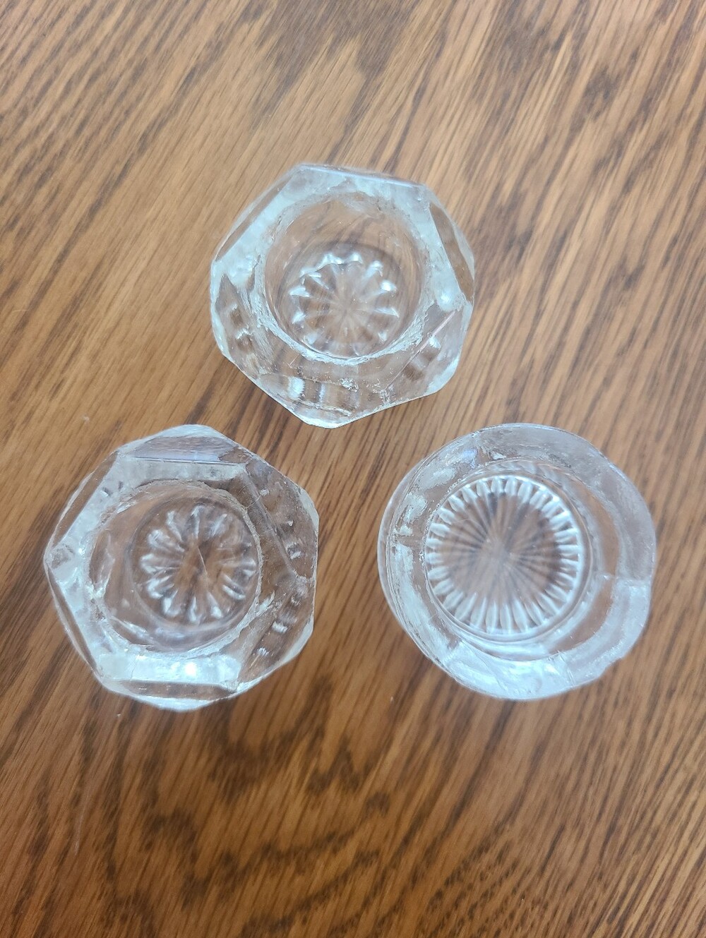 Vintage Salt Cellar Craft/Repurpose Lot - Set of 3